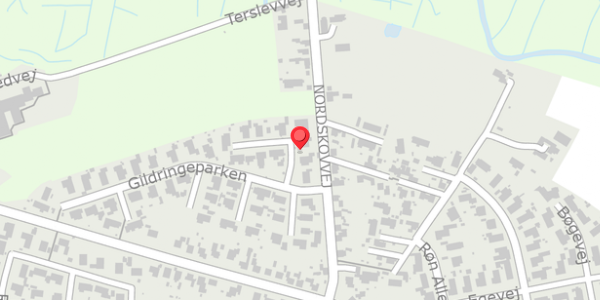 Trafikstøjkort på Gildringeparken 6, . , 4690 Haslev