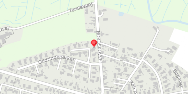 Trafikstøjkort på Gildringeparken 8, . , 4690 Haslev
