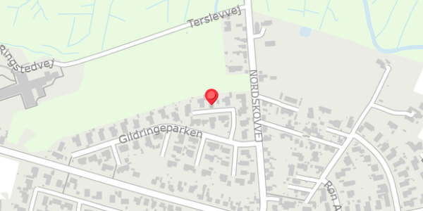Trafikstøjkort på Gildringeparken 12, . , 4690 Haslev