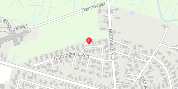 Trafikstøjkort på Gildringeparken 14, . , 4690 Haslev
