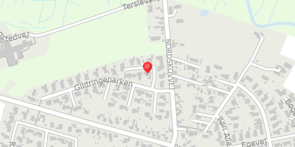 Trafikstøjkort på Gildringeparken 22, . , 4690 Haslev