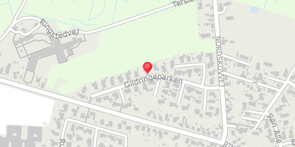 Trafikstøjkort på Gildringeparken 32, . , 4690 Haslev