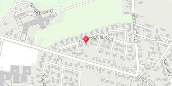 Trafikstøjkort på Gildringeparken 39, . , 4690 Haslev