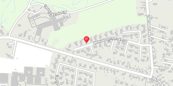 Trafikstøjkort på Gildringeparken 40, . , 4690 Haslev