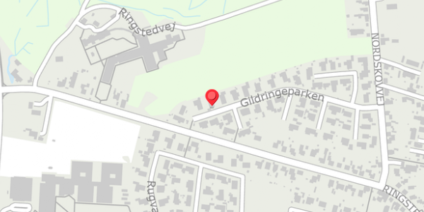Trafikstøjkort på Gildringeparken 42, . , 4690 Haslev