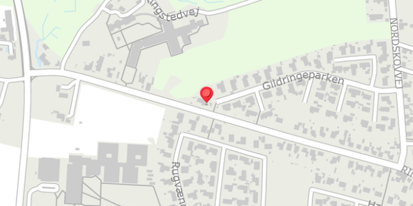 Trafikstøjkort på Gildringeparken 50, . , 4690 Haslev