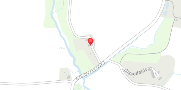 Trafikstøjkort på Gisselfeldvej 18, . , 4690 Haslev