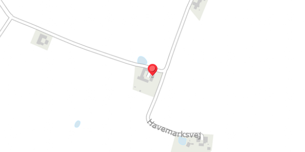 Trafikstøjkort på Havemarksvej 9, 4690 Haslev