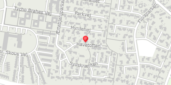 Trafikstøjkort på Havetoften 15, . , 4690 Haslev