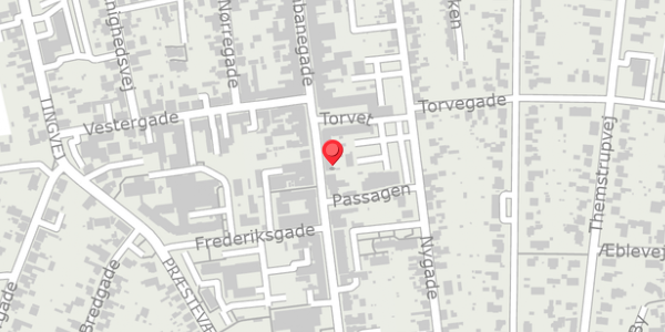 Trafikstøjkort på Jernbanegade 49C, . , 4690 Haslev