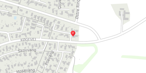 Trafikstøjkort på Johansgade 2, . , 4690 Haslev