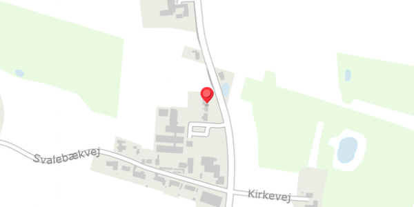Trafikstøjkort på Kirkevej 16A, . , 4690 Haslev