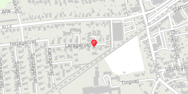 Trafikstøjkort på Leragervej 16, . , 4690 Haslev