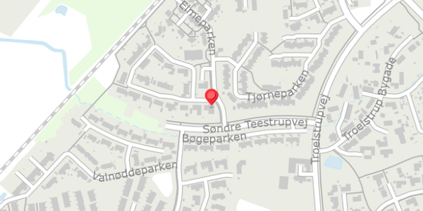 Trafikstøjkort på Lindeparken 1, . , 4690 Haslev