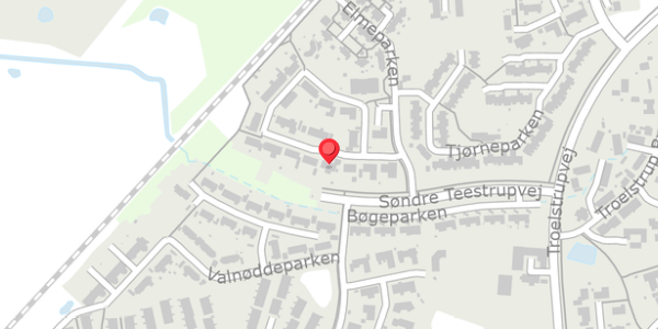 Trafikstøjkort på Lindeparken 7, . , 4690 Haslev