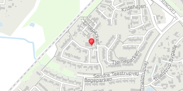 Trafikstøjkort på Lindeparken 33, . , 4690 Haslev