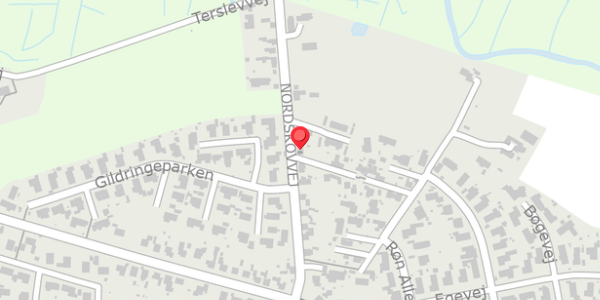 Trafikstøjkort på Nordskovvej 20, . , 4690 Haslev