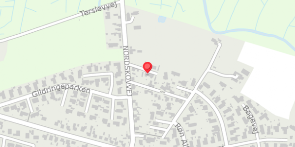 Trafikstøjkort på Nordskovvej 24, . , 4690 Haslev