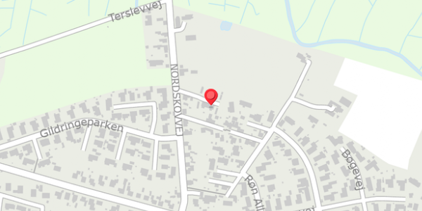 Trafikstøjkort på Nordskovvej 26, . , 4690 Haslev