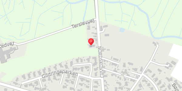 Trafikstøjkort på Nordskovvej 29, . , 4690 Haslev