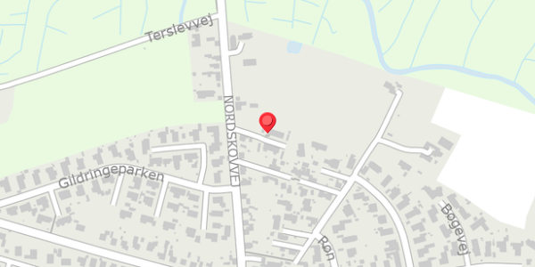 Trafikstøjkort på Nordskovvej 30, . , 4690 Haslev