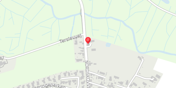 Trafikstøjkort på Nordskovvej 36, . , 4690 Haslev