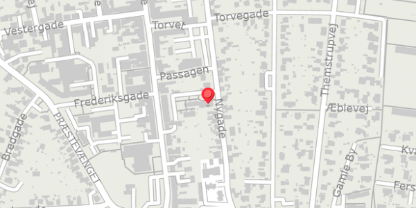 Trafikstøjkort på Nygade 50B, . , 4690 Haslev
