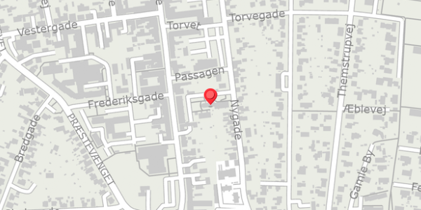 Trafikstøjkort på Nygade 50F, . , 4690 Haslev