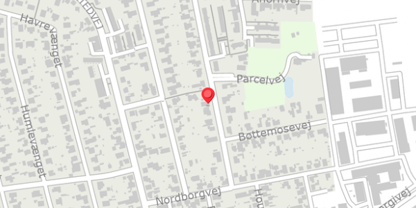 Trafikstøjkort på Parcelvej 15, 4690 Haslev