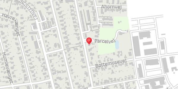 Trafikstøjkort på Parcelvej 16, 4690 Haslev