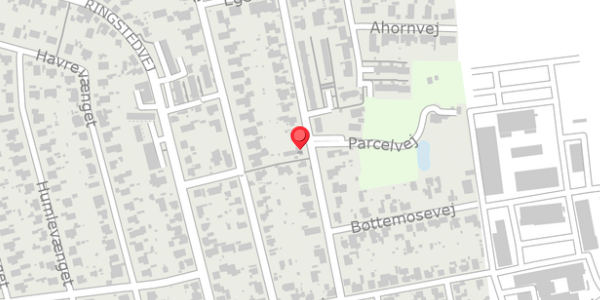 Trafikstøjkort på Parcelvej 19, 4690 Haslev
