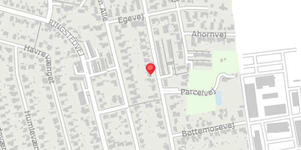 Trafikstøjkort på Parcelvej 25, 4690 Haslev