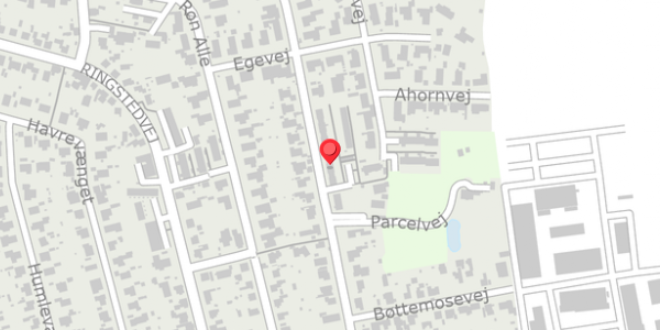 Trafikstøjkort på Parcelvej 28D, 4690 Haslev