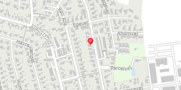 Trafikstøjkort på Parcelvej 31, 4690 Haslev