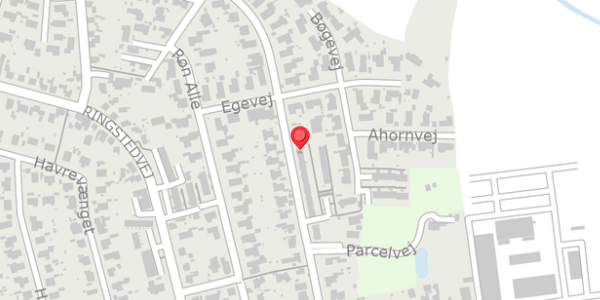 Trafikstøjkort på Parcelvej 32D, 4690 Haslev