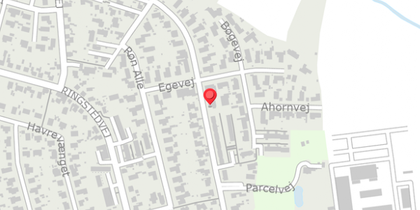 Trafikstøjkort på Parcelvej 34, 4690 Haslev
