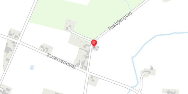 Trafikstøjkort på Pasbjergvej 2, 4690 Haslev