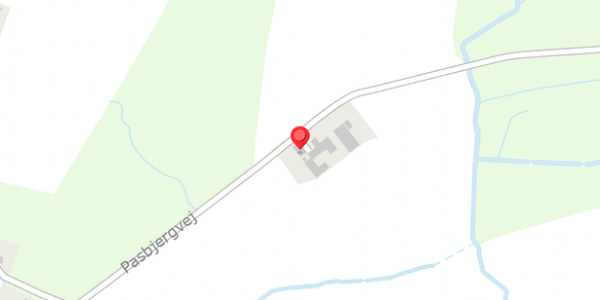 Trafikstøjkort på Pasbjergvej 4, 4690 Haslev