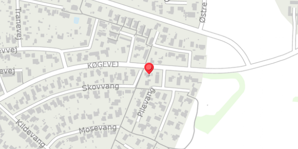 Trafikstøjkort på Pilevang 4, . , 4690 Haslev