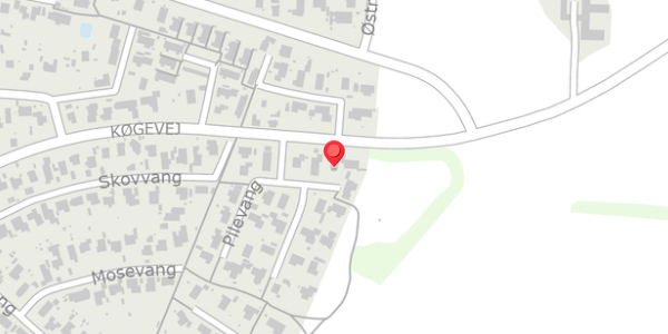 Trafikstøjkort på Pilevang 5, . , 4690 Haslev