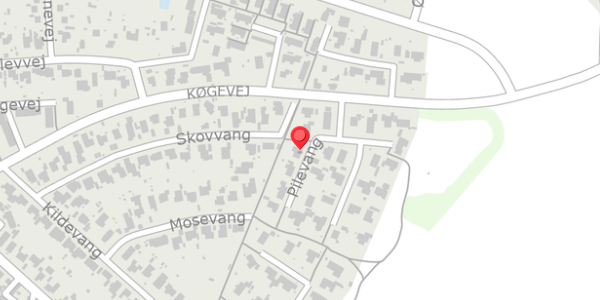Trafikstøjkort på Pilevang 8, . , 4690 Haslev