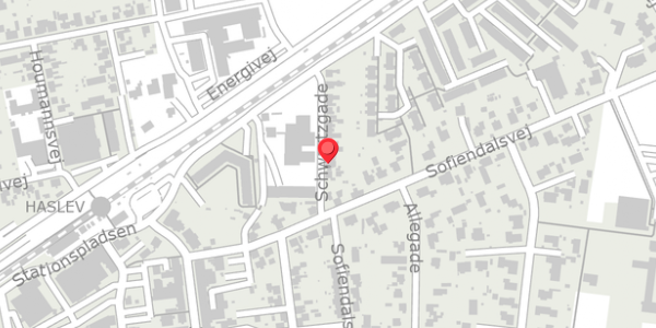 Trafikstøjkort på Schwartzgade 6, . , 4690 Haslev