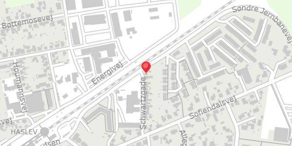 Trafikstøjkort på Schwartzgade 20, . , 4690 Haslev
