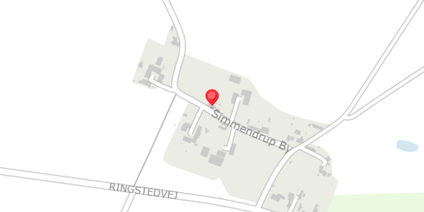 Trafikstøjkort på Simmendrup By 12, . , 4690 Haslev