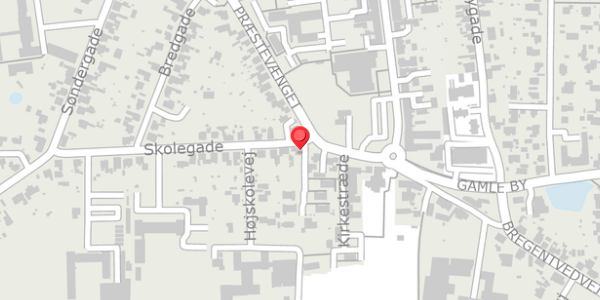 Trafikstøjkort på Skolegade 3A, . , 4690 Haslev