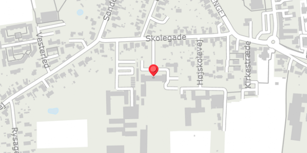 Trafikstøjkort på Skolegade 21A, . , 4690 Haslev