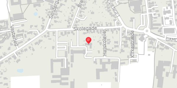 Trafikstøjkort på Skolegade 21B, . , 4690 Haslev