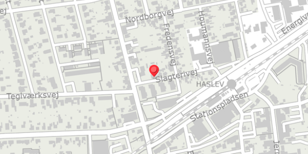 Trafikstøjkort på Slagterivej 7, . , 4690 Haslev