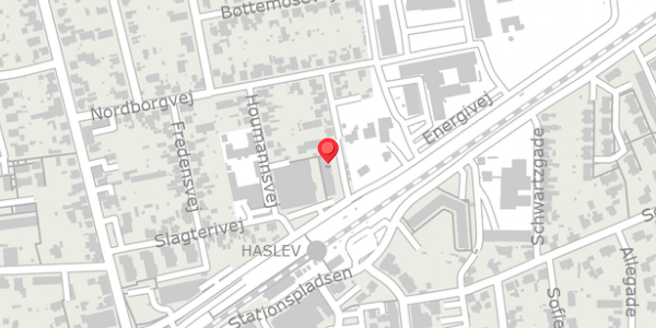 Trafikstøjkort på Energivej 19, 4690 Haslev