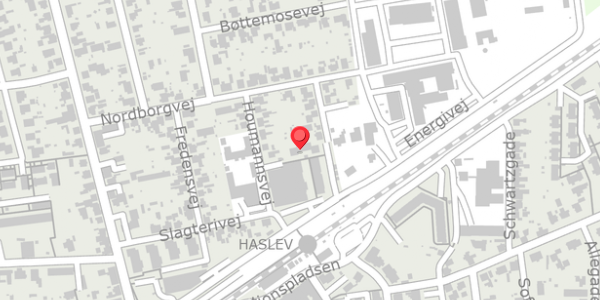 Trafikstøjkort på Energivej 25, 4690 Haslev